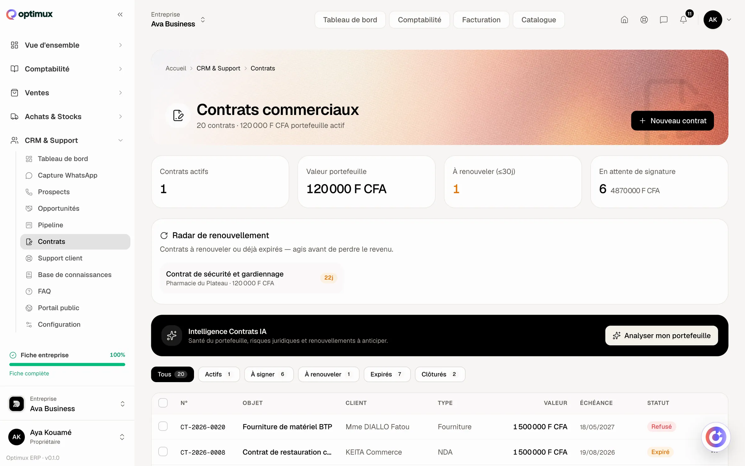 Contrats : Ce qui court, et ce qui arrive à terme