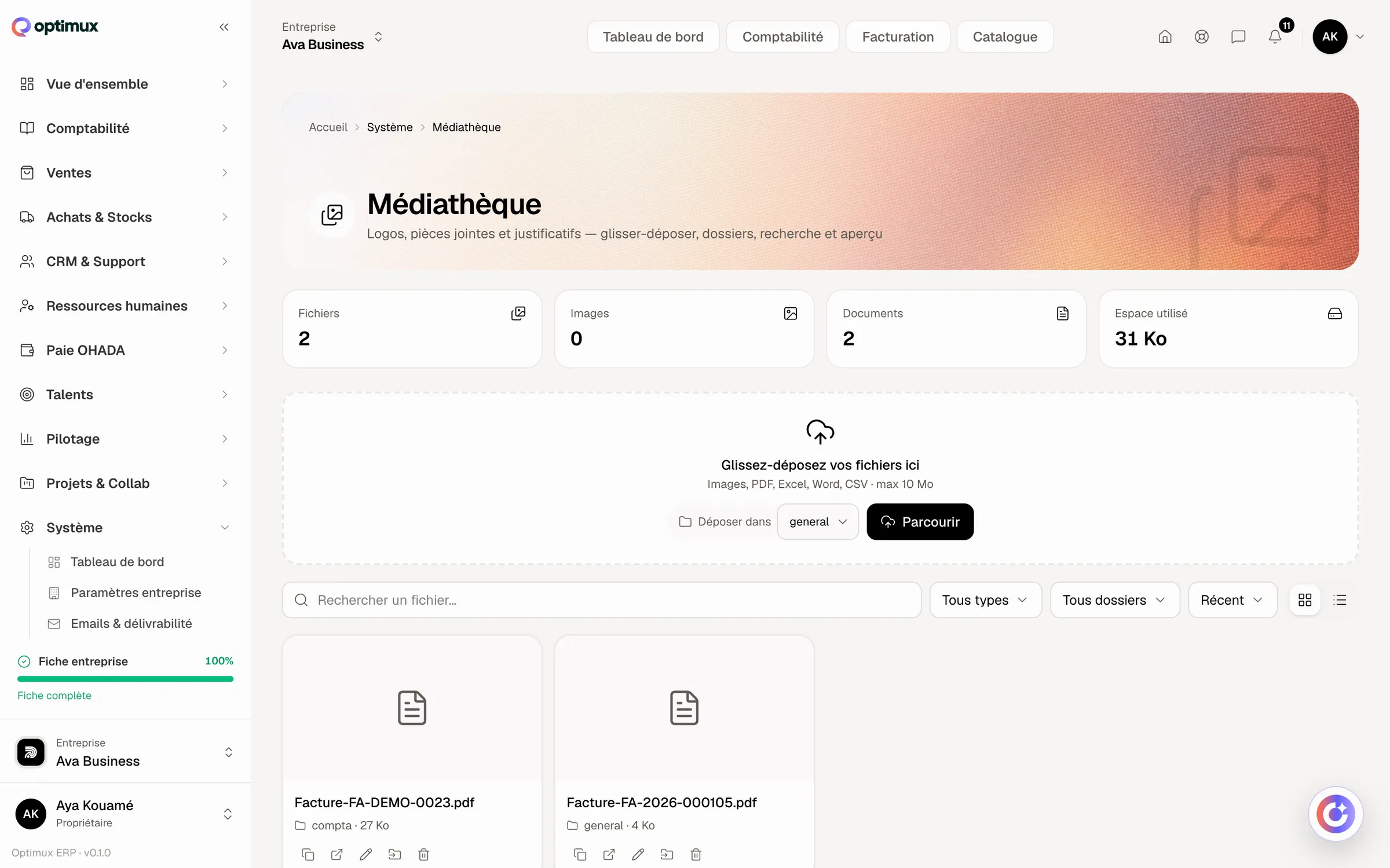 Médiathèque : Rattaché à sa pièce
